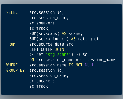 Extract of SQL from https://github.com/rmoff/current-dbt/blob/main/models/staging/stg_session.sql